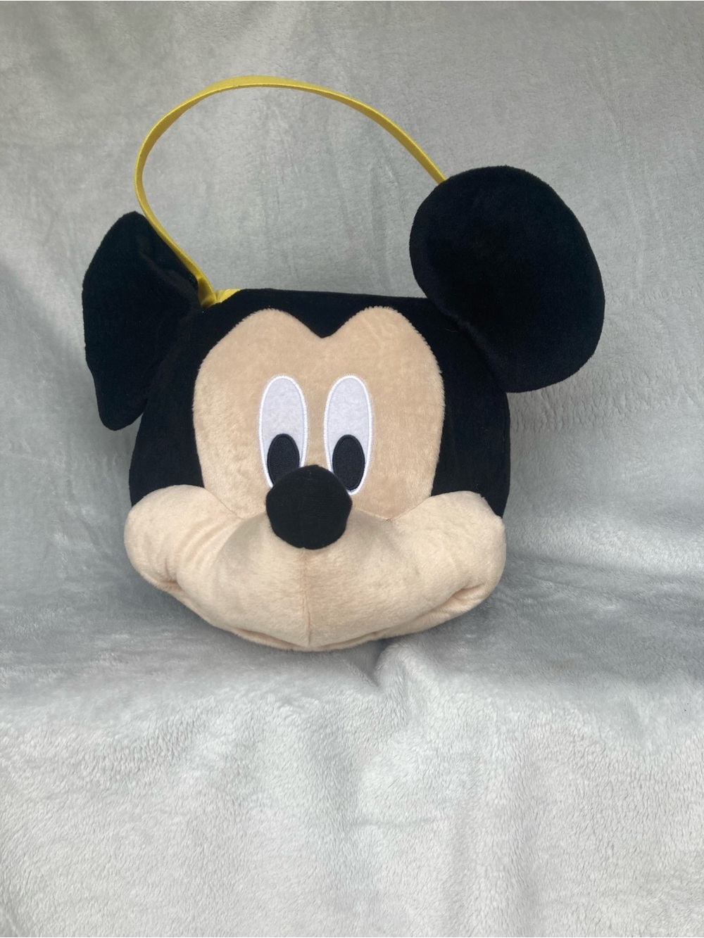 Disney Mickey Mouse Plush Halloween bucket/easter egg pail